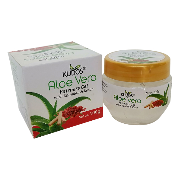Gel de aloe vera con azafran y sándalo