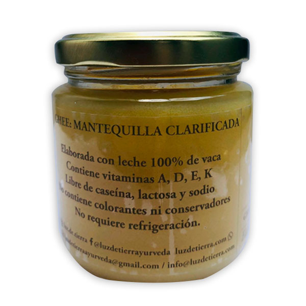 GHEE: Mantequilla clarificada 