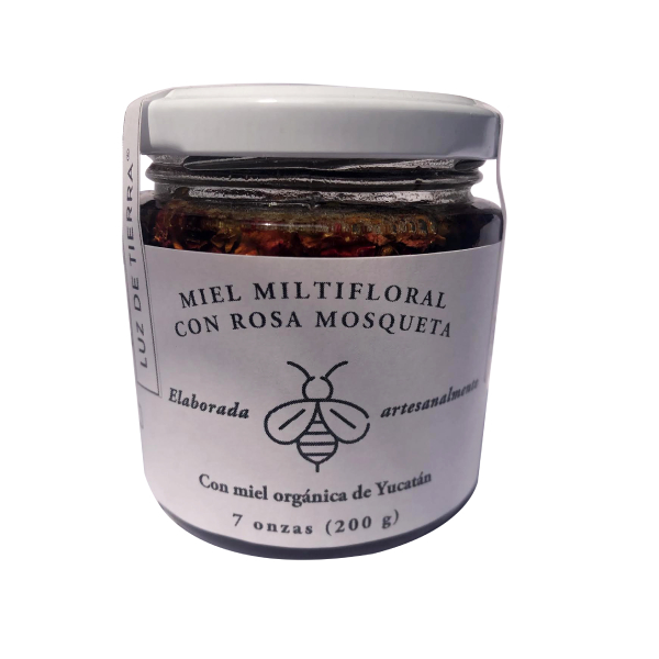 Miel Multifloral con Rosa Mosqueta